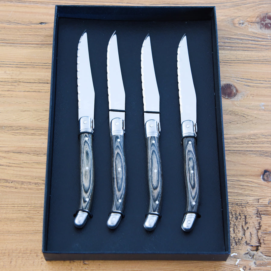 CROWN  4 PIECE STEAK KNIFE SET