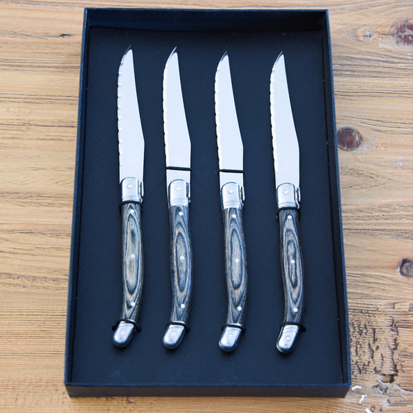 CROWN  4 PIECE STEAK KNIFE SET