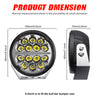 RUGG 4X4 7INCH 4X4 LED SPOTLIGHT PAIR (D-065)