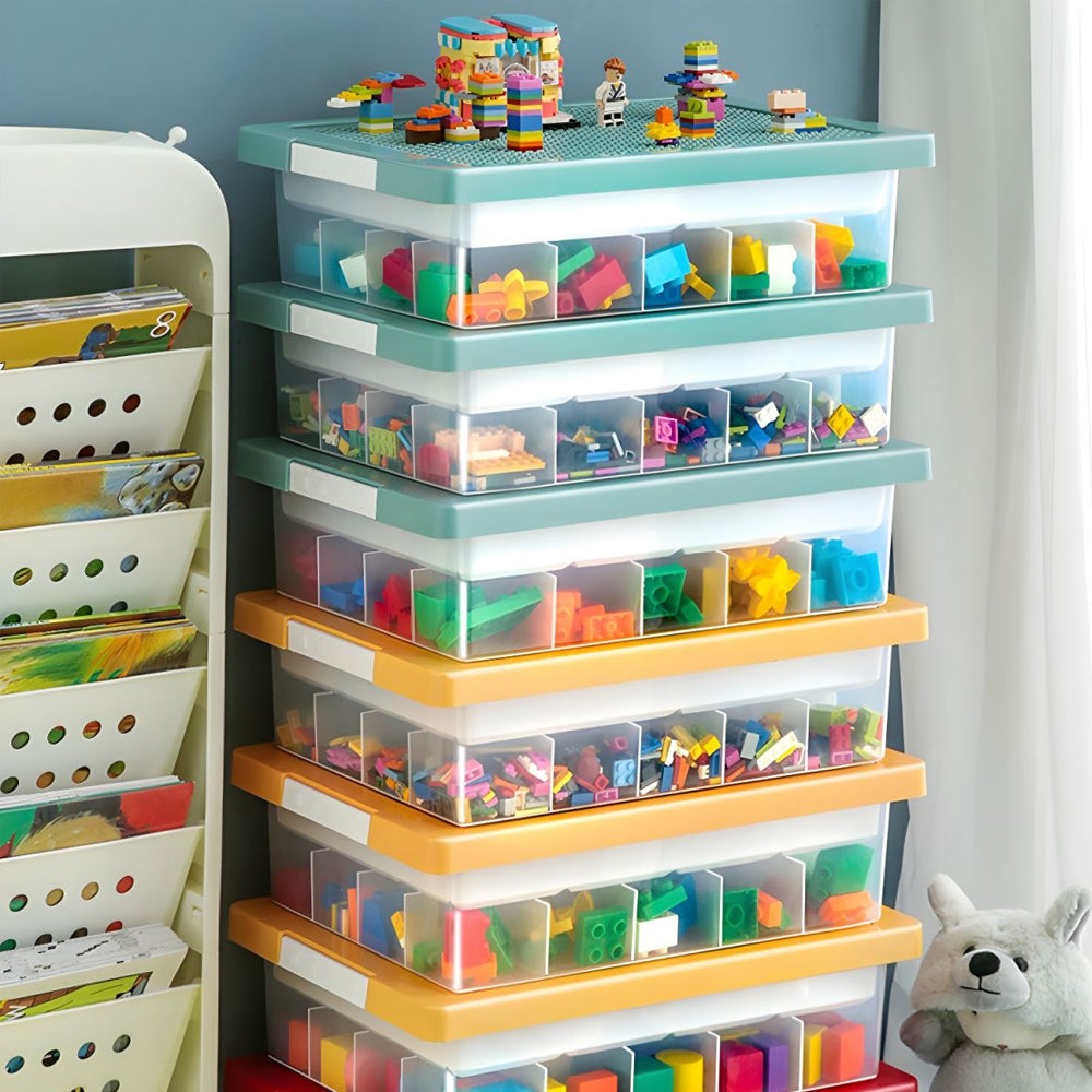 BUILDING BLOCK STORAGE ORGANIZER