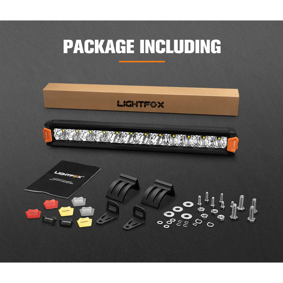 LIGHTFOX 14" SINGLE ROW LED LIGHT BAR (LF-LB-14SR)