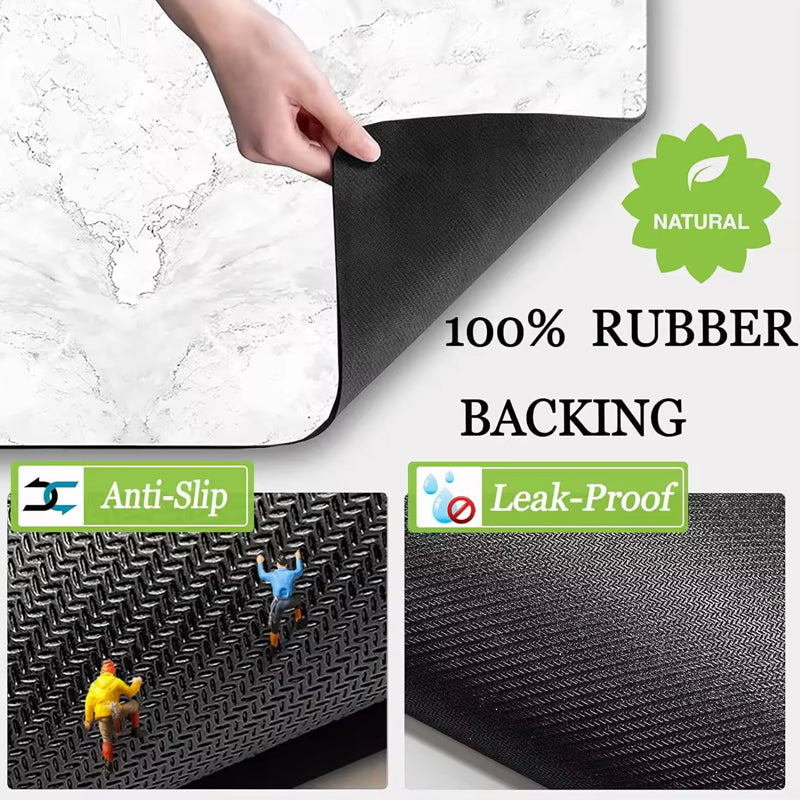 ULTRA-ABSORBENT KITCHEN AND MULTI PURPOSE DRYING MAT