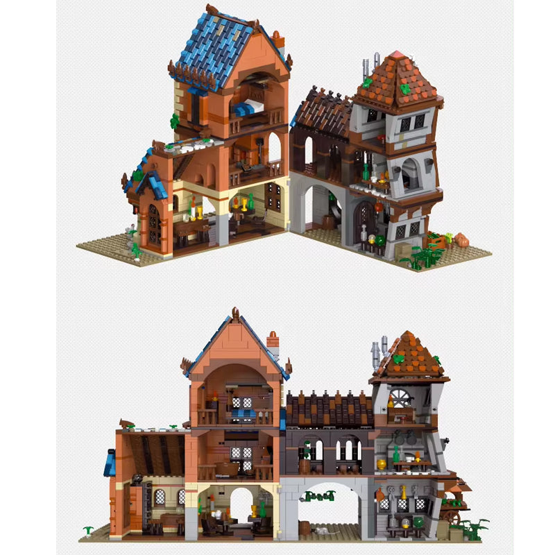 MEDIEVAL TAVERN BUILDING BLOCKS