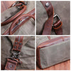 OLD BARN WAXED CANVAS DUFFEL BAG