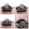 OLD BARN WAXED CANVAS DUFFEL BAG