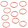 BRAIDED ELASTIC HAIR TIES (10 PACK)