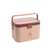 MEDICINE STORAGE BOX 2 LAYER PINK