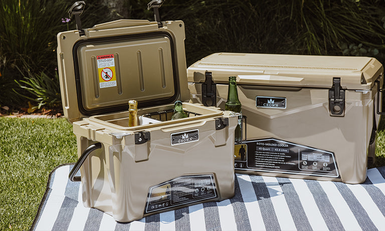 CROWNBOX 43L ADVENTURE COOLER (DUST BROWN)