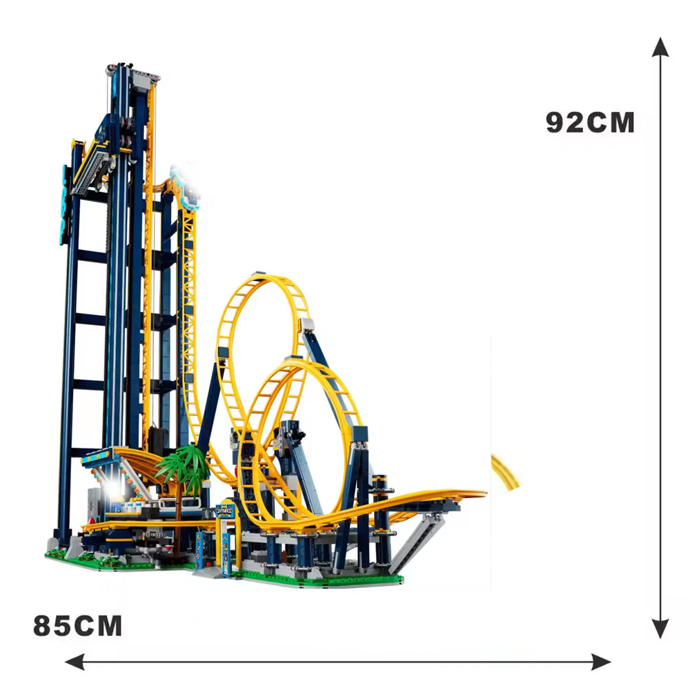 ROLLER COASTER FAIR BUILDING BLOCKS (3756 PIECES)