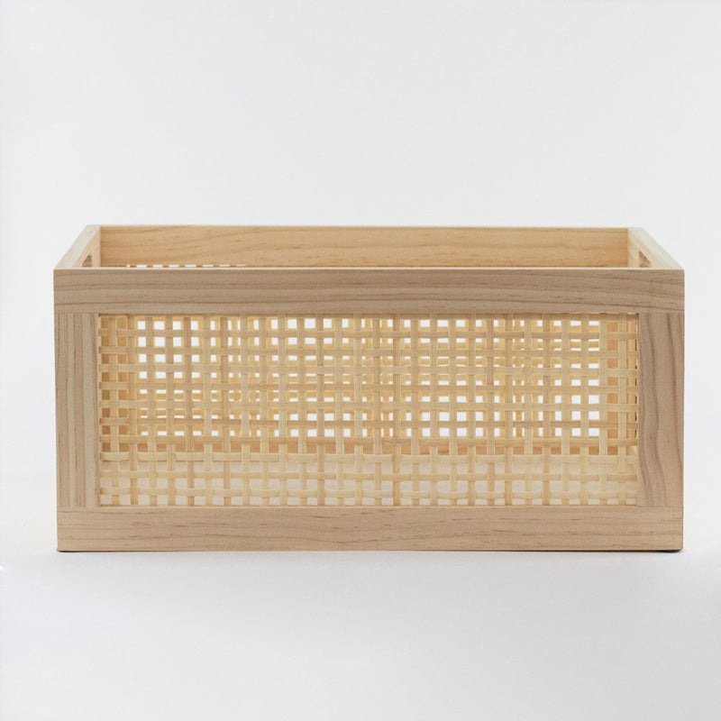 RATTAN STORAGE BASKET