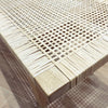 Rattan Beach Wood Bench