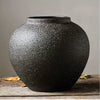 CERAMIC BLACK VASE (SMALL)