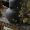 CERAMIC BLACK VASE (SMALL)