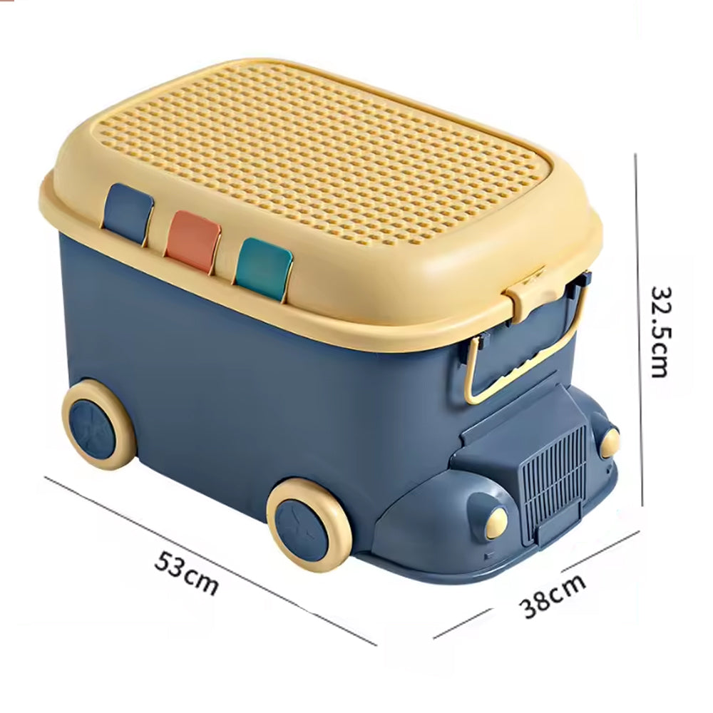 THE LITTLE STORAGE BUS (DARK BLUE)