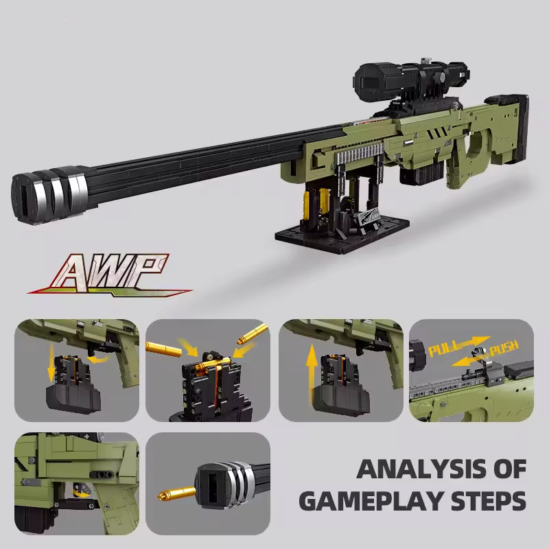 AWP SNIPER RIFLE BUILDING BLOCKS