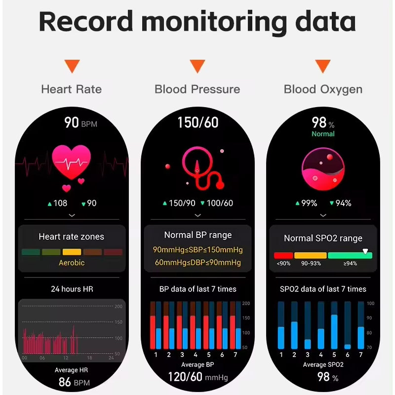 S100-T SMART WATCH AND FITNESS TRACKER