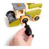 FARM TRUCK HARVESTER AND LOG CARRIER TRAIlER PLAYSET