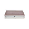 MULTIFUNCTIONAL FOLDABLE STORAGE BOX WITH WOODEN LID