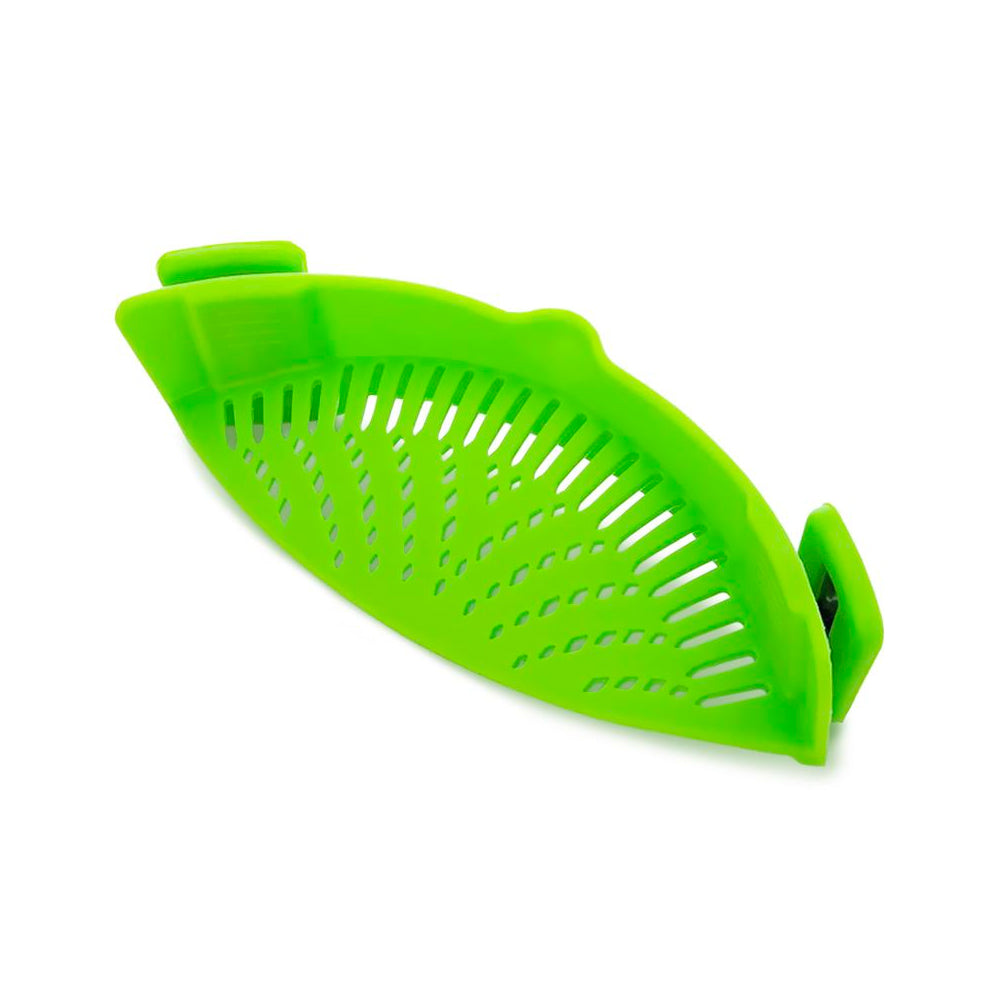 Snap N Strain - Adjustable Clip-On Strainer for Pots, Pans, and Bowls